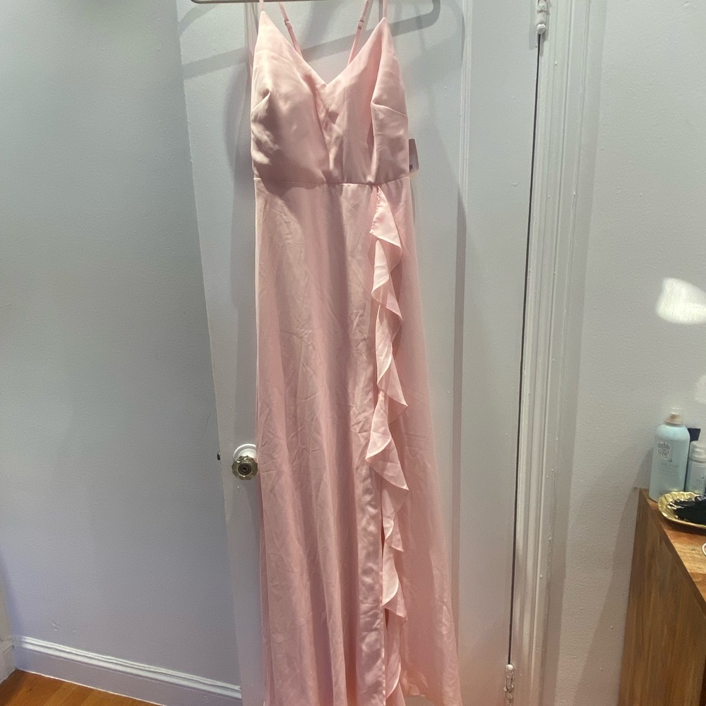 Brand new BirdyGrey blush pink bridesmaid dress! Never worn before. Size…